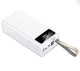 Павербанк зовнішній акумулятор , 50000 mAh, з ліхтариком, фото 4