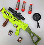 Автомат дитячий-гранатомет з мішенню 3 снаряди, фото 3