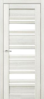 Двері міжкімнатні Оміс / Dora 03 G / ПВХ / Дуб Білий