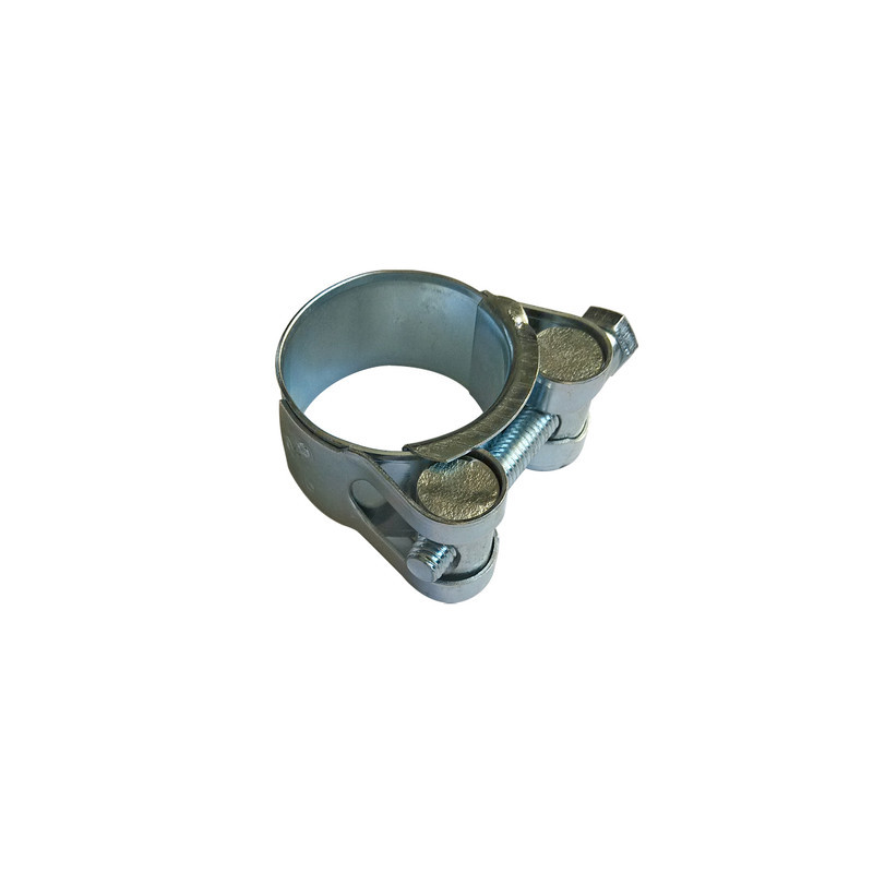 Силовий хомут Ø26-28мм сталь W1 для шлангів цинк [936000000936262800] Metalvis, фото 1