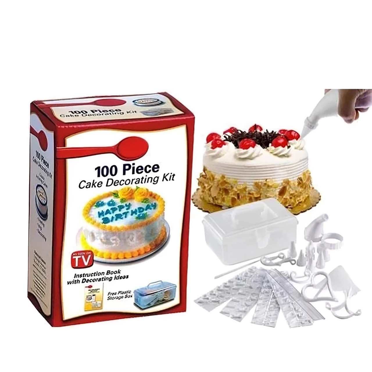 Набір для прикрашання та декорування тортів Cake Decorator 100 предметів, фото 1