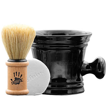 Набір для гоління з білою чашею Shave Factory Shave Set White Mug (TSF-Shave Set)