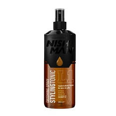 Спрей для укладання волосся Nishman Hair Grooming Spray Tonic L1, 200мл (10705009)