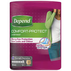 Підгузки для дорослих Depend Трусики для жінок L 5029053565316_5029053560731 smart