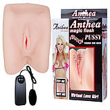 Мастурбатор - Anthea Magic Flesh Vibrating Vagina & Ass kitty.in.ua, фото 2