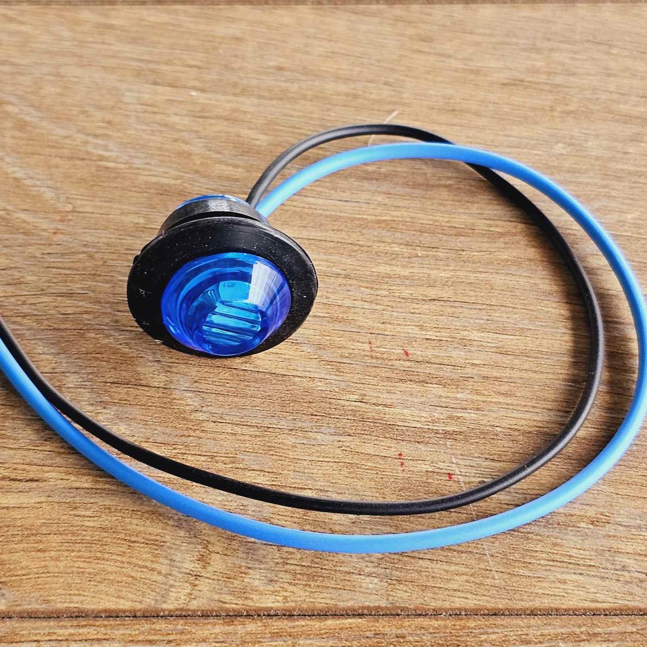 Ліхтар LED габаритний синій 12-24 Вт