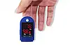 Пульсоксиметр Fingertip LK88 Pulse Oximeter Біло-синій, фото 5