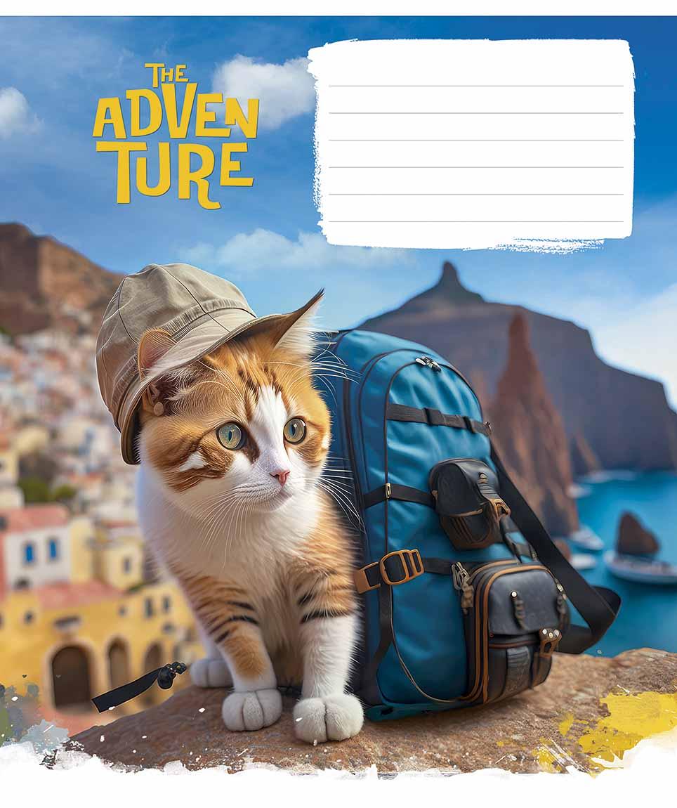 Зошит 12арк. лін. Star " Best adventure" №012-3285L(30)(360)