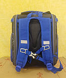 Рюкзак шкільний для першокласника з ортопедичною спинкою каркасний, фото 2