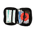 Тактична аптечка заповнена Tasmanian Tiger First Aid Mini, Black, фото 4