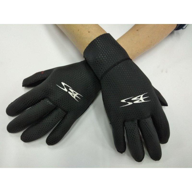 Рукавиці для дайвінгу п'ятипалі BS DIVER SUPERFIT 3 мм, розміри S, M, L, XL, XXL