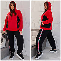 Женский спортивный костюм. Больших размеров костюмы р-46-48, 50-52, 54-56, 58-60 Свободного кроя