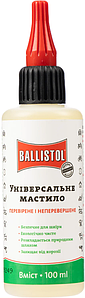 Масло рідке збройове універсальне Ballistol з дозатором 100 мл