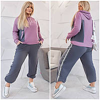 Спортивный костюм женский. Большого размера костюмы р-46-48, 50-52, 54-56, 58-60 Свободного кроя костюм