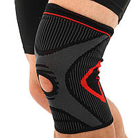 Колінний бандаж із силіконовим кільцем 1 шт SIBOTE ST-7212