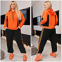 Женский спортивный костюм. Большого размера костюмы р-46-48, 50-52, 54-56, 58-60 Свободного кроя костюм