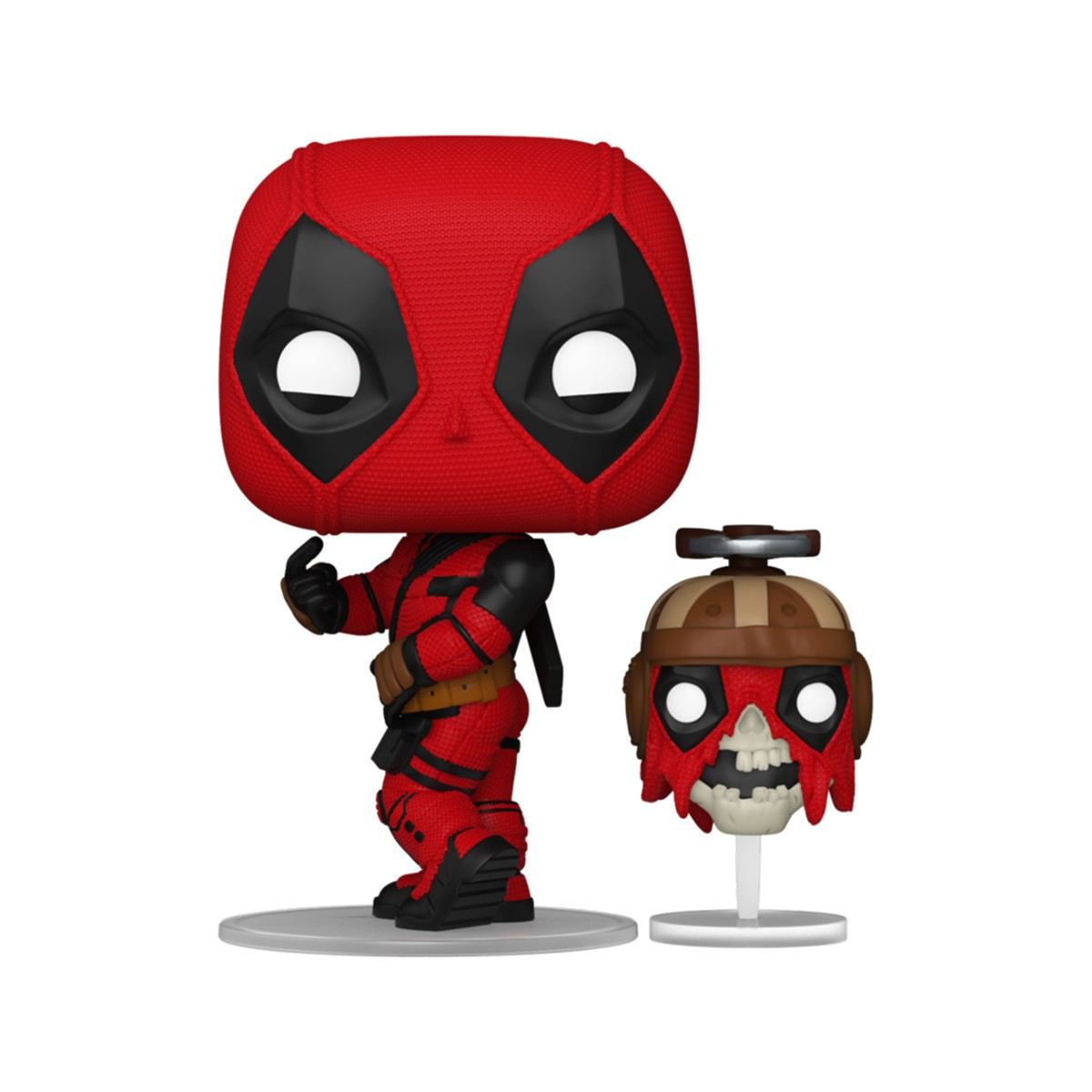 Набір ігрових фігурок Funko POP! серії Дедпул 3 - Дедпул з Хедпулом Фанко поп 79768