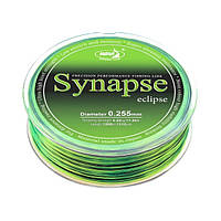 Волосінь Katran Synapse Eclipse  (neon/black) 1200m 0.255mm 11.55lb