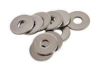 Шайба плоска збільшена 6мм DIN 9021 цинк білий (пач 100шт)