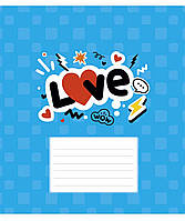 Зошит 12арк. кліт. Star (хлопч.) УФ-лак №012-3364K(30)(360)