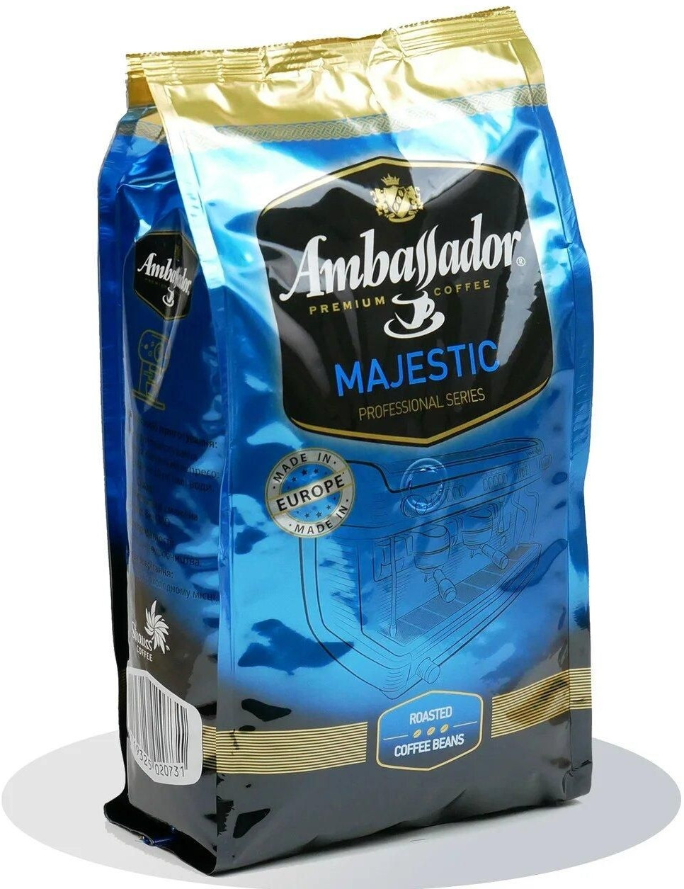 ОРИГІНАЛ! Кава в зернах Ambassador Majestic 1кг, 60/40