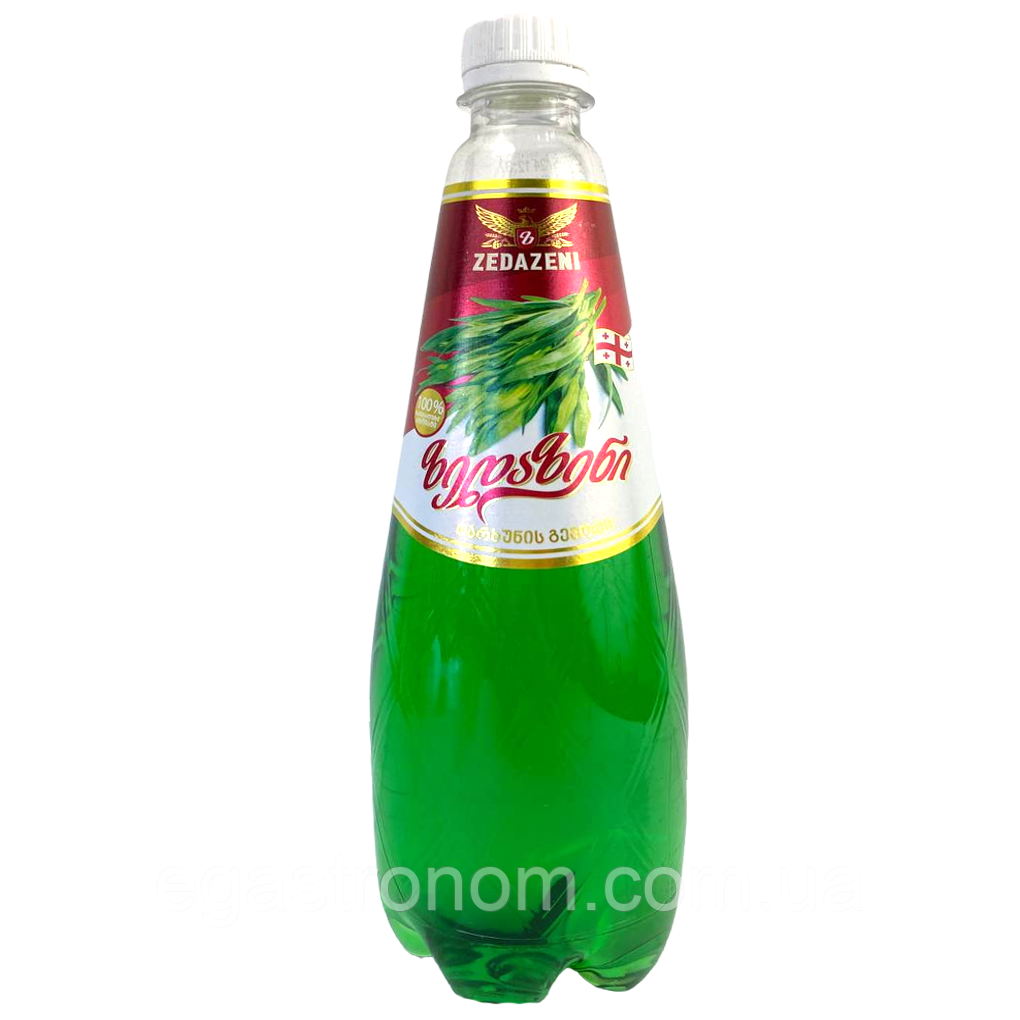 Лимонад тархун Зедазені Zedazeni 1L 6шт/ящ (Код: 00-00016718)