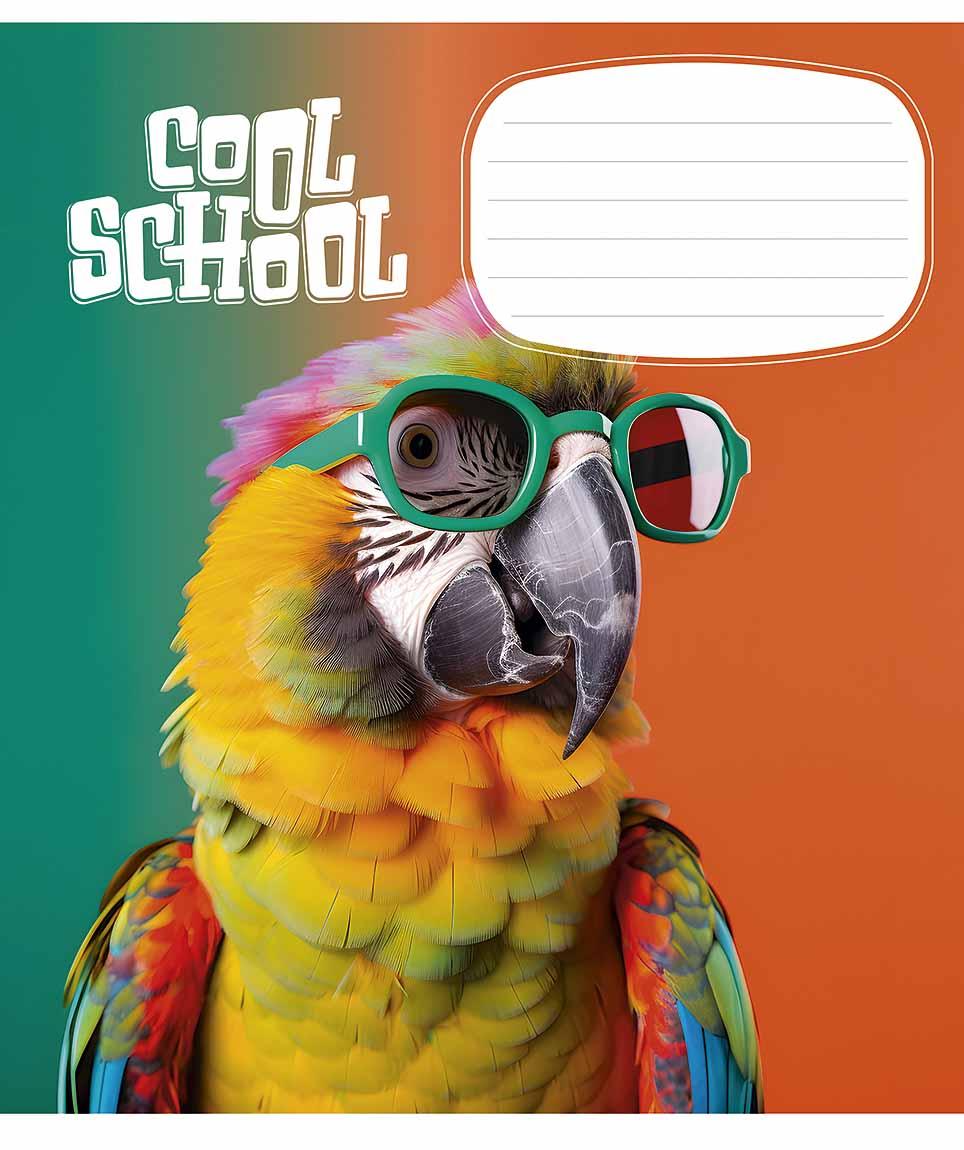 Зошит 12арк. лін. Star "Cool School" ВД-лак №012-3307L(30)(360), фото 1