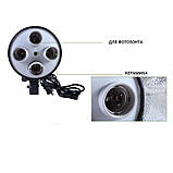 Набір постійного світла Visico FL-306 (50x70см) Double Kit, фото 5