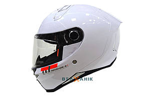 Шолом (інтеграл) MT Revenge 2 S Solid Gloss White [L]