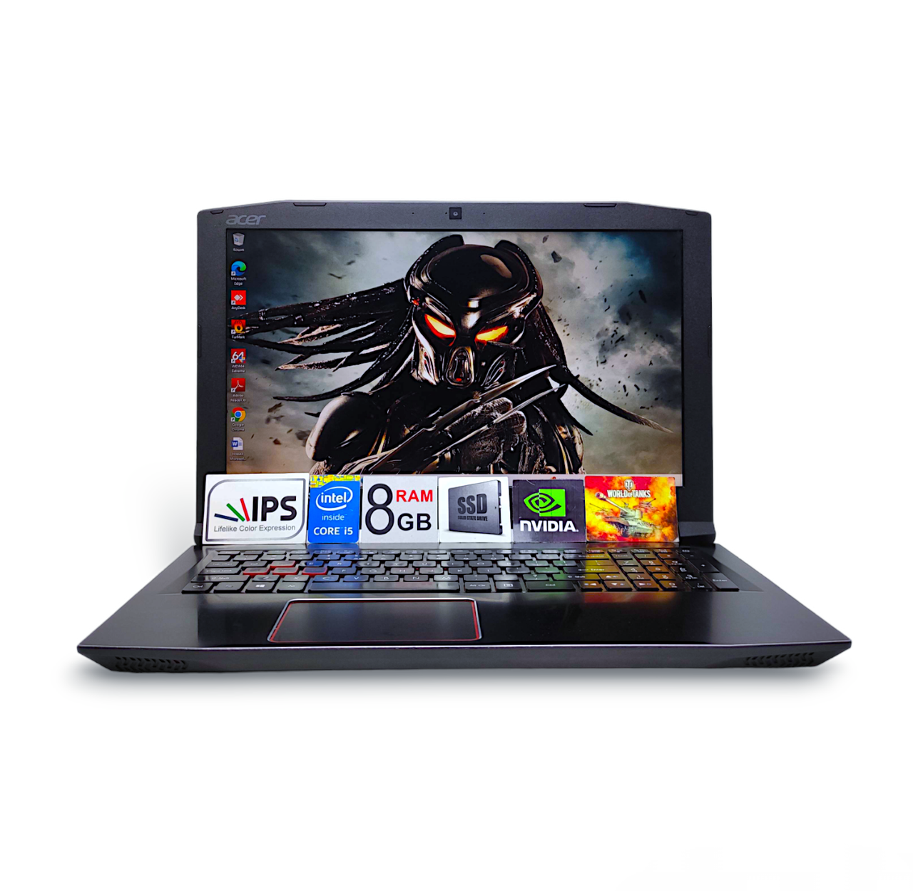 Ігровий ноутбук Acer Predator 15.6 FHD IPS Core i5-8300H 8Gb SSD 128GB+1TB HDD Nvidia GTX1050TI 4GB, фото 1