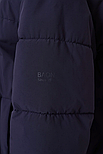 Зимова жіноча куртка oversize Baon B0423504-101 синя S, фото 7
