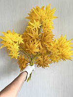 Штучний осінній лист канадського клена (паковання 12 штук), фото 6