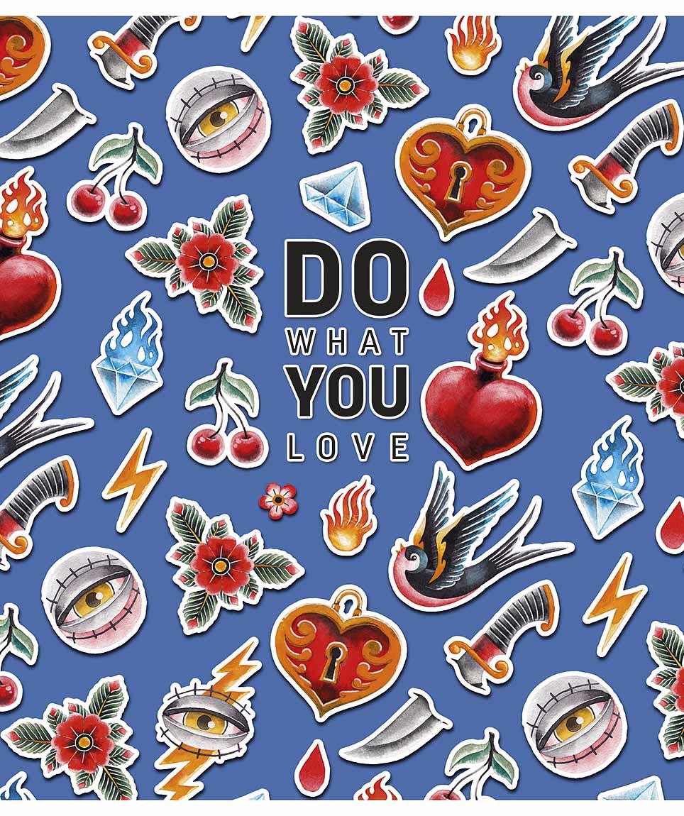 Зошит 48арк. лін. Star "Do what you love" виб. УФ лак №048-3311L(10)(100)
