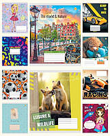 Зошит 18арк. лін. /ТВ/ "Мікс" №ТЕ42201(20)(400)