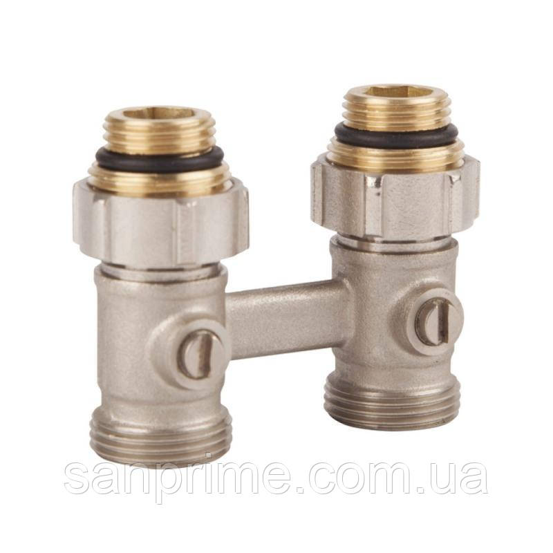 Кран кульовий SD Forte 3/4"х1/2" для радіатора нижній SF251W15