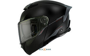 Шолом (модуляр) MT ATOM 2 SV Solid A1 Matt Black [S]