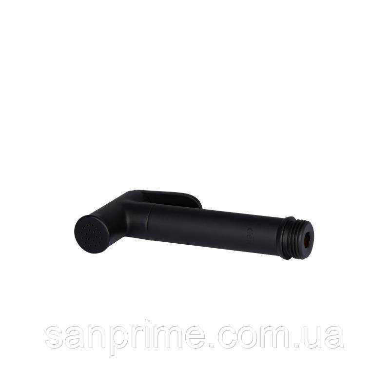 Лійка для гігієнічного душу Qtap Rucni округла QT889910842855OB Black Matt, фото 1