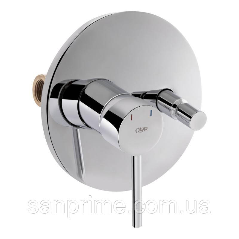 Змішувач для душу Qtap Spring прихованого монтажу на два споживача QTSPRCRM0102 Chrome