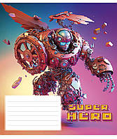 Зошит 12арк. кліт. Star "Super hero" ВД-лак №012-3298K(30)(360)