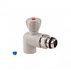 Кран кульовий радіаторний PPR Thermo Alliance 25х3/4" кутовий