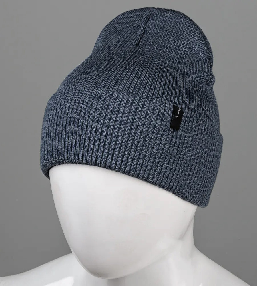 Подвійна Резинка з відворотом без підкладки FERO (С2107), Графіт, фото 1