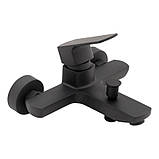 Змішувач для ванни Qtap Lipno QTNH3023101DCB Black Matt, фото 4