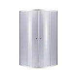 Душова кабіна Lidz Latwa SC80x80.SAT.LOW.GR, скло тон. 4 мм + Lidz Душовий піддон KAPIELKA ST80x80x15, фото 4
