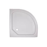 Душова кабіна Lidz Latwa SC80x80.SAT.LOW.GR, скло тон. 4 мм + Lidz Душовий піддон KAPIELKA ST80x80x15, фото 10