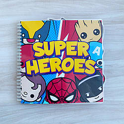 Альбом на липучках Тока Бока "Super Heroes"