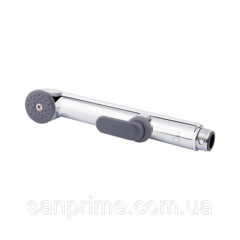 Лійка для гігієнічного душу Qtap Rucni округла QTCRMA021 Chrome/Grey, фото 1