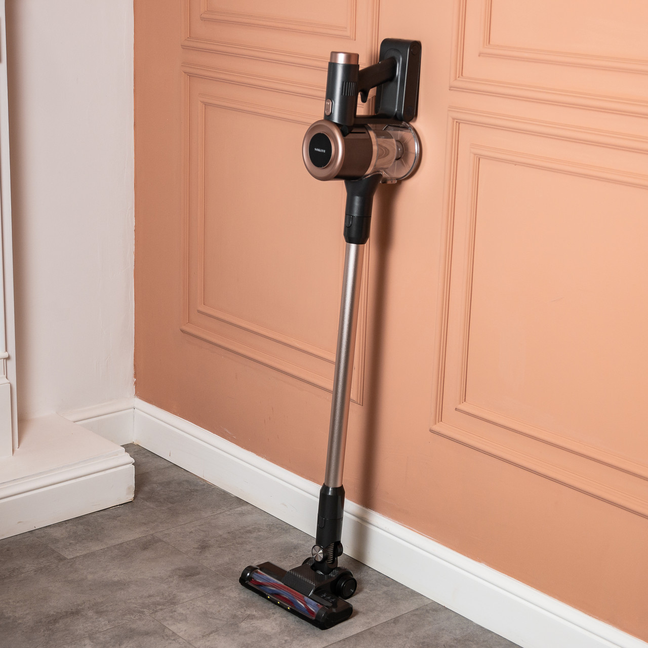 Вертикальний бездротовий пилосос Sokany 2200 Вт з HEPA-фільтром