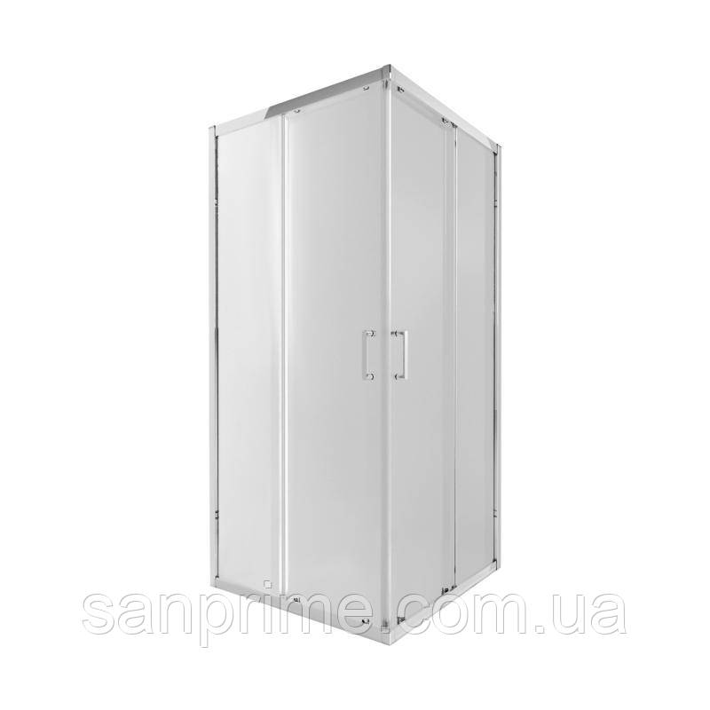 Душова кабіна Qtap Taurus CRM1099SC6 90х90 см, скло Clear 6 мм покриття CalcLess, без піддона