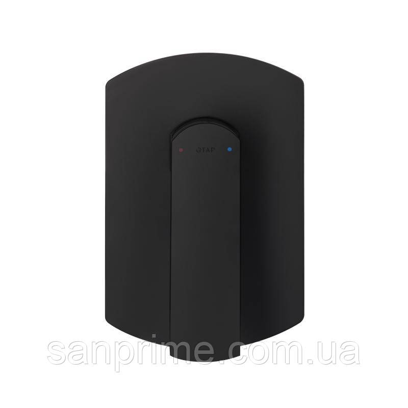Змішувач для душу Qtap Slavonice прихованого монтажу QTSLA267BLM45903 Black Matt