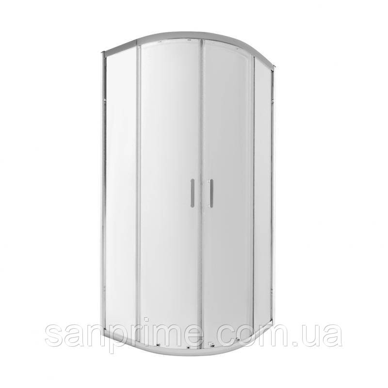 Душова кабіна Qtap Taurus CRM1011AC6 100х100 см, скло Clear 6 мм покриття CalcLess, без піддона